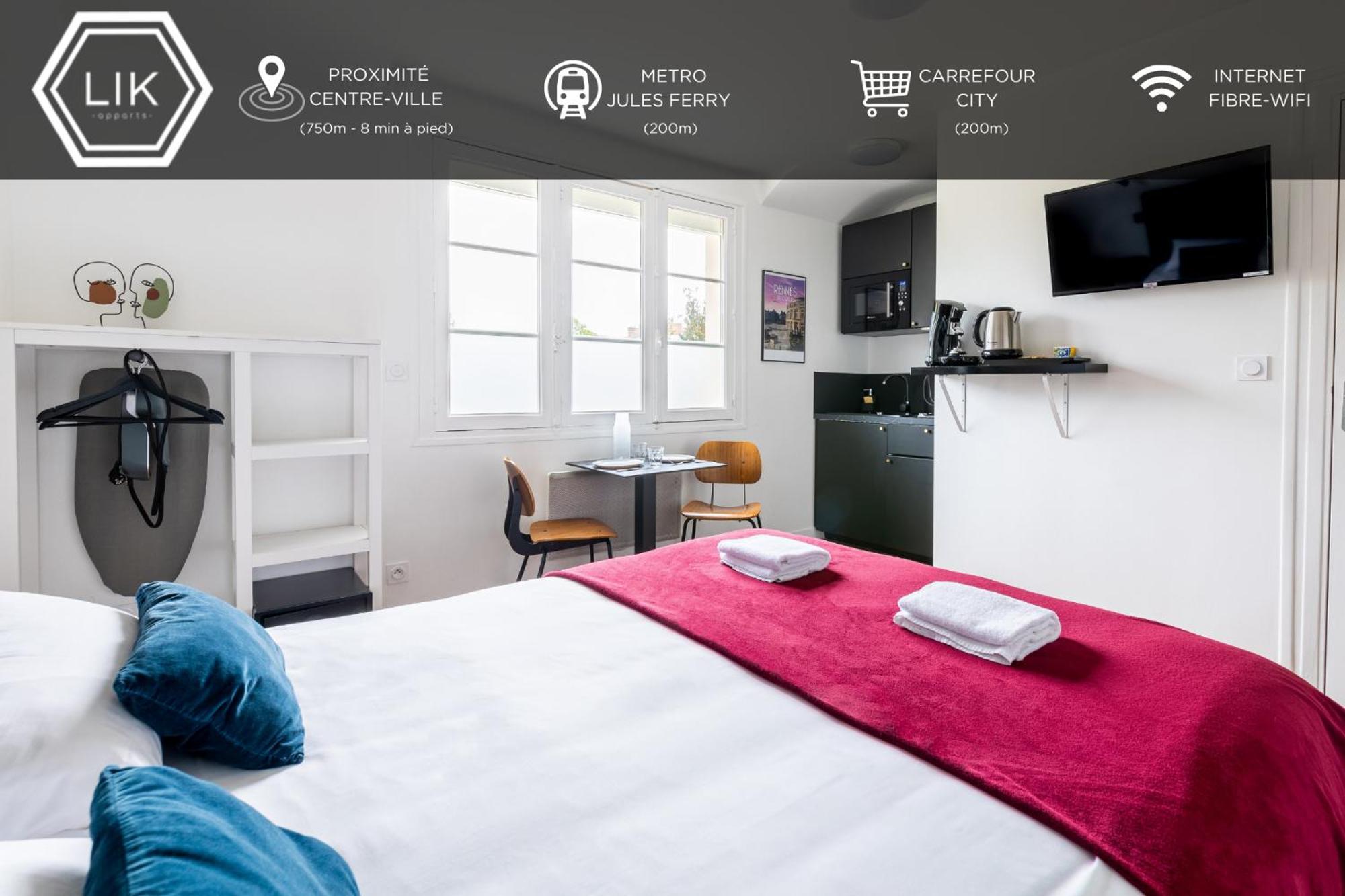 Lik Apparts Thabor Rennes Exterior photo